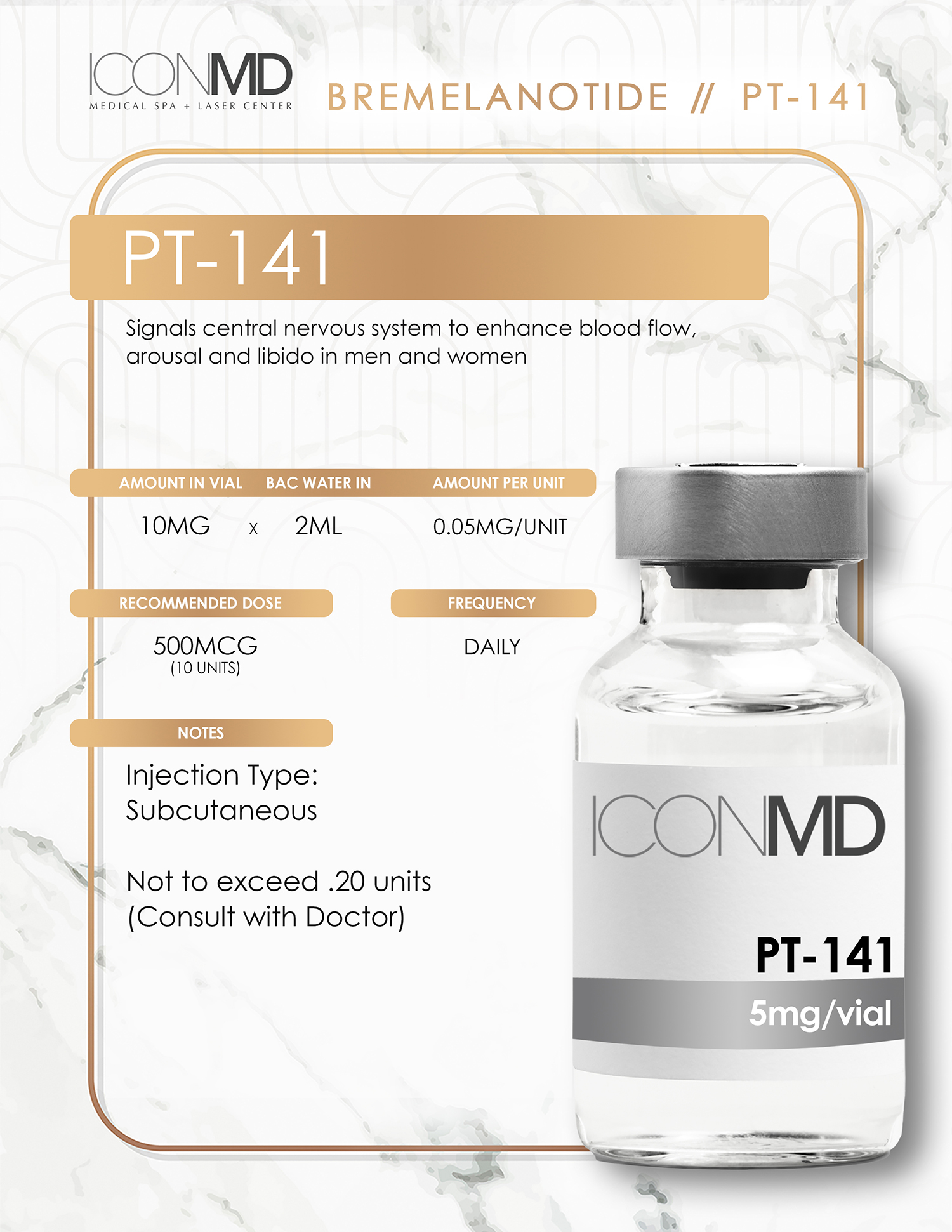 PT-141 (Bremelanotide)